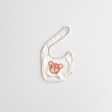 LITTLE BEAR COTTON BIB