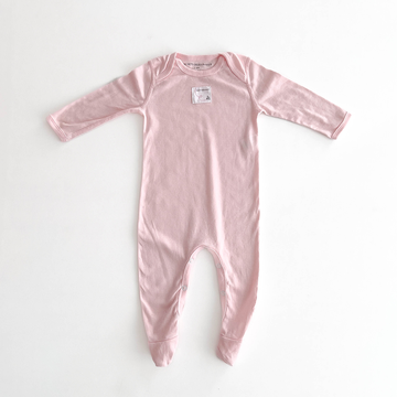 PINK PLAIN SLEEPSUIT