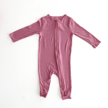 PINK PLAIN ROMPER