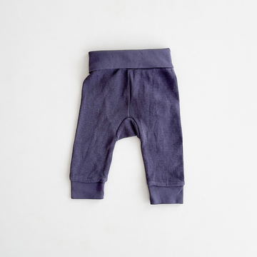 NAVY BLUE KNIT PANTS