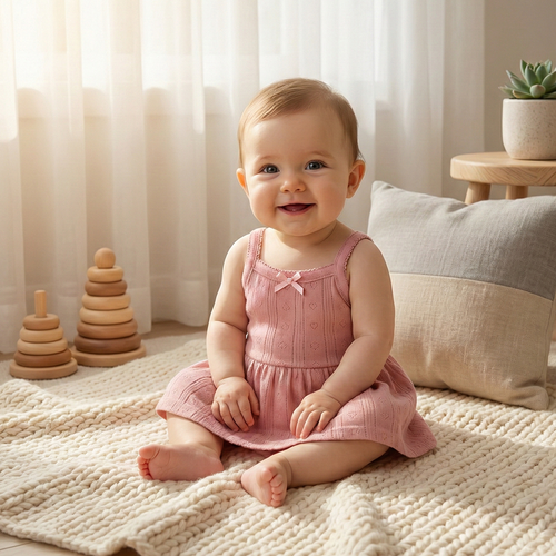 TURKISH ROSE POINTELLE SUNSUIT