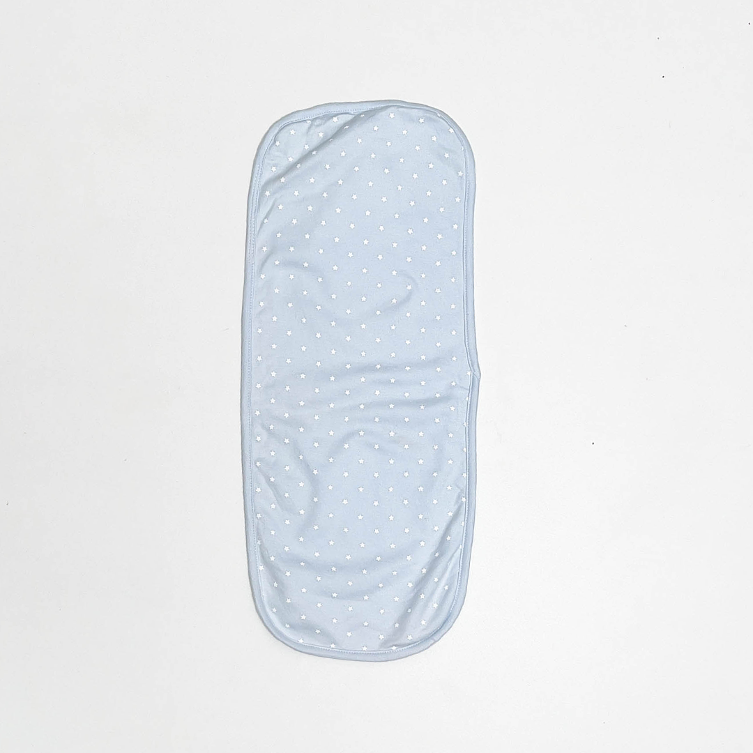 BLUE STAR PRINTED BURP CLOTH