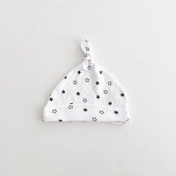 BLACK STAR PRINTED CAP
