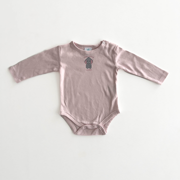 DISNEY BABY PINK ELEPHANT ONESIE