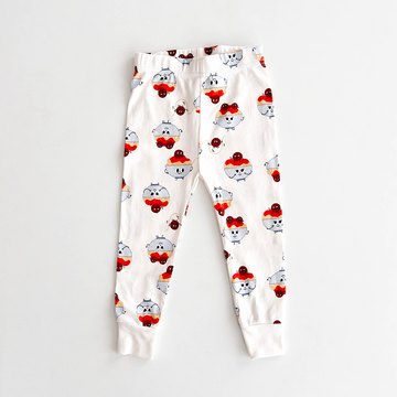 PRINTED COTTON PANTS