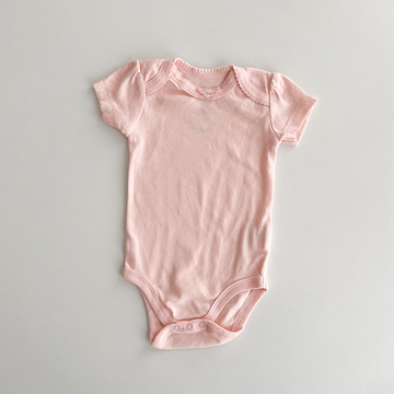 peach pink colour onesie