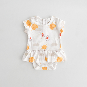 PHOO PRINTED FANCY SUNSUIT
