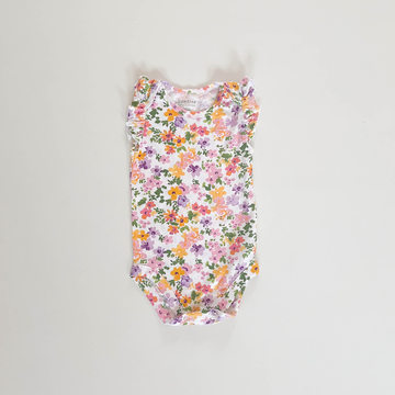 FLORAL GIRLS ONESIE