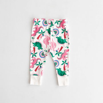 PRINTED COTTON PANTS