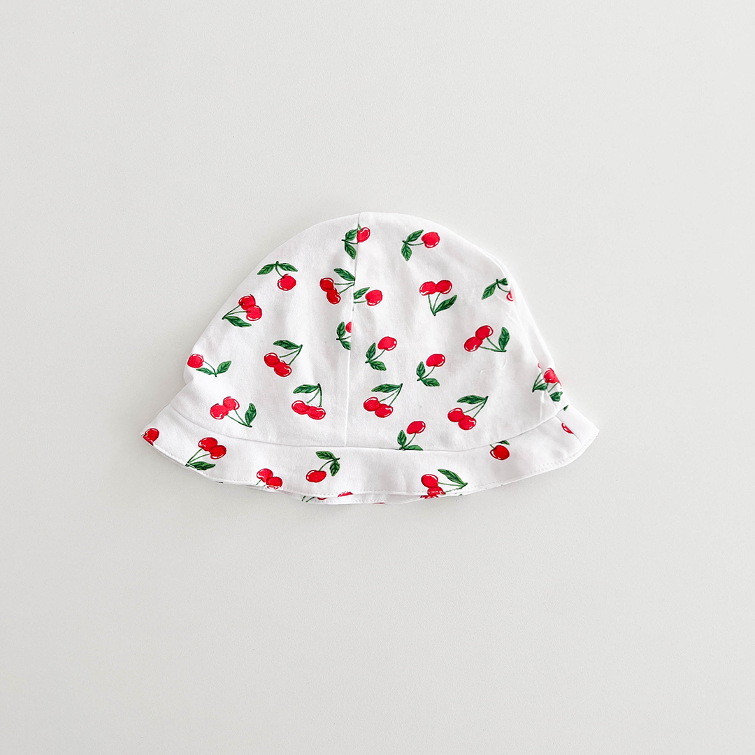 CHERRY PRINTED CAP