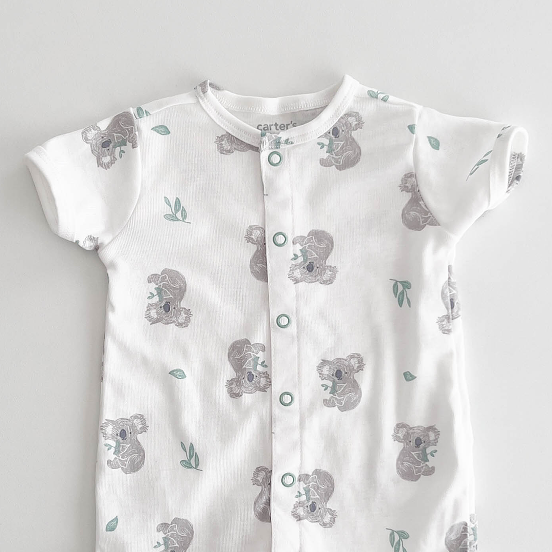 CARTER,S ANIMAL PRINTED JUMPSUIT