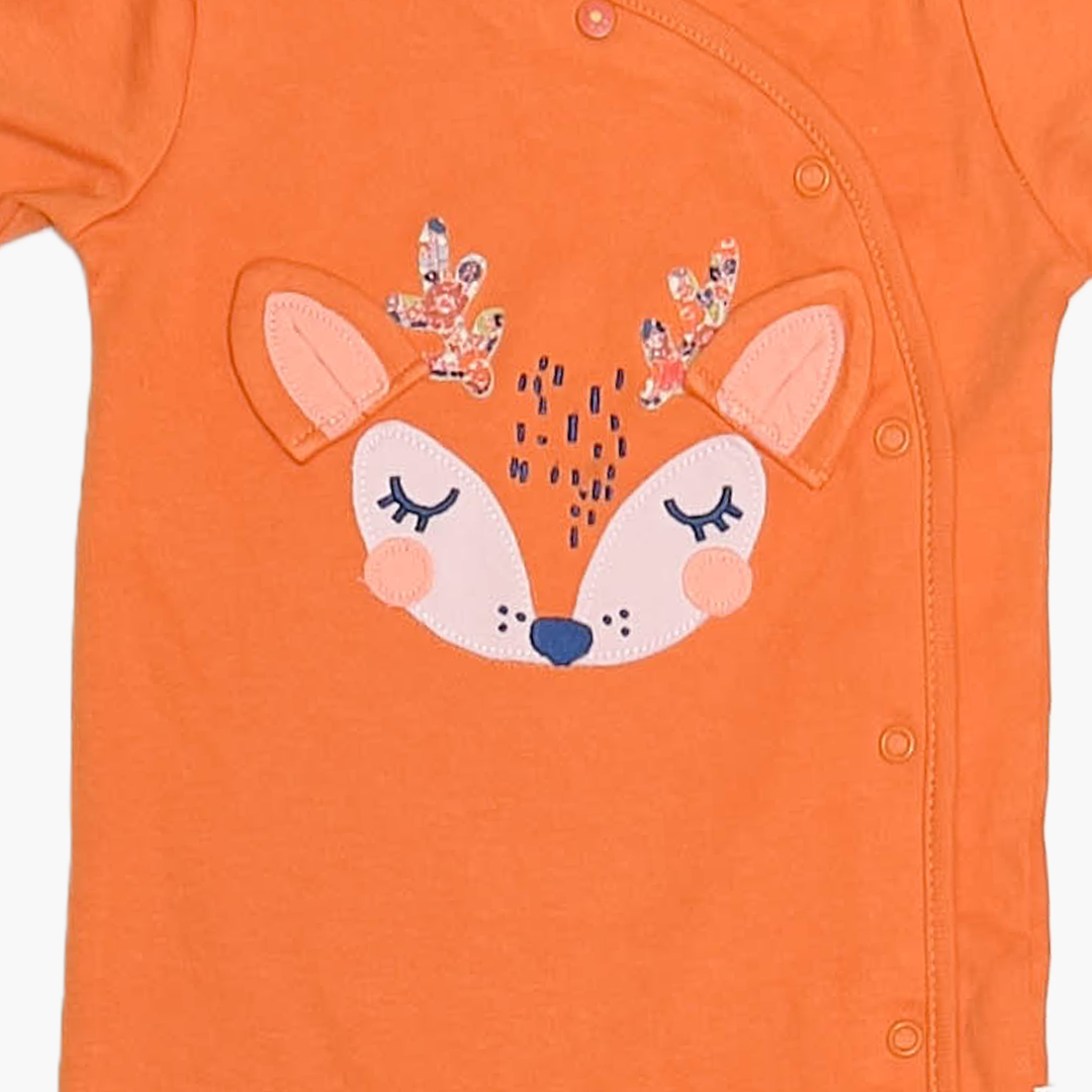 BURNT ORANGE SLEEPSUIT