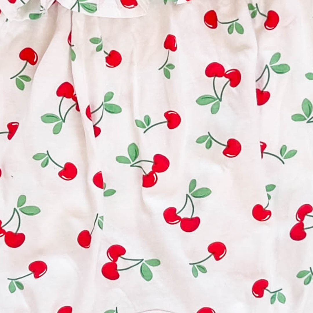 CHERRY PATTERNED JUMPSUIT