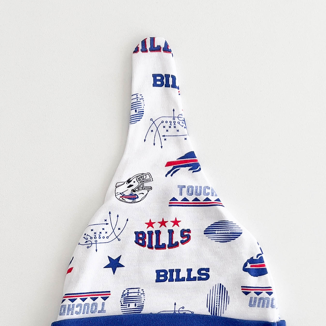 BOYS BLUE KNOTED CAP