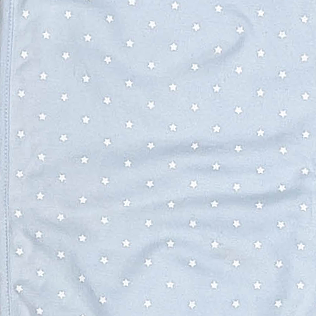 BLUE STAR PRINTED BURP CLOTH