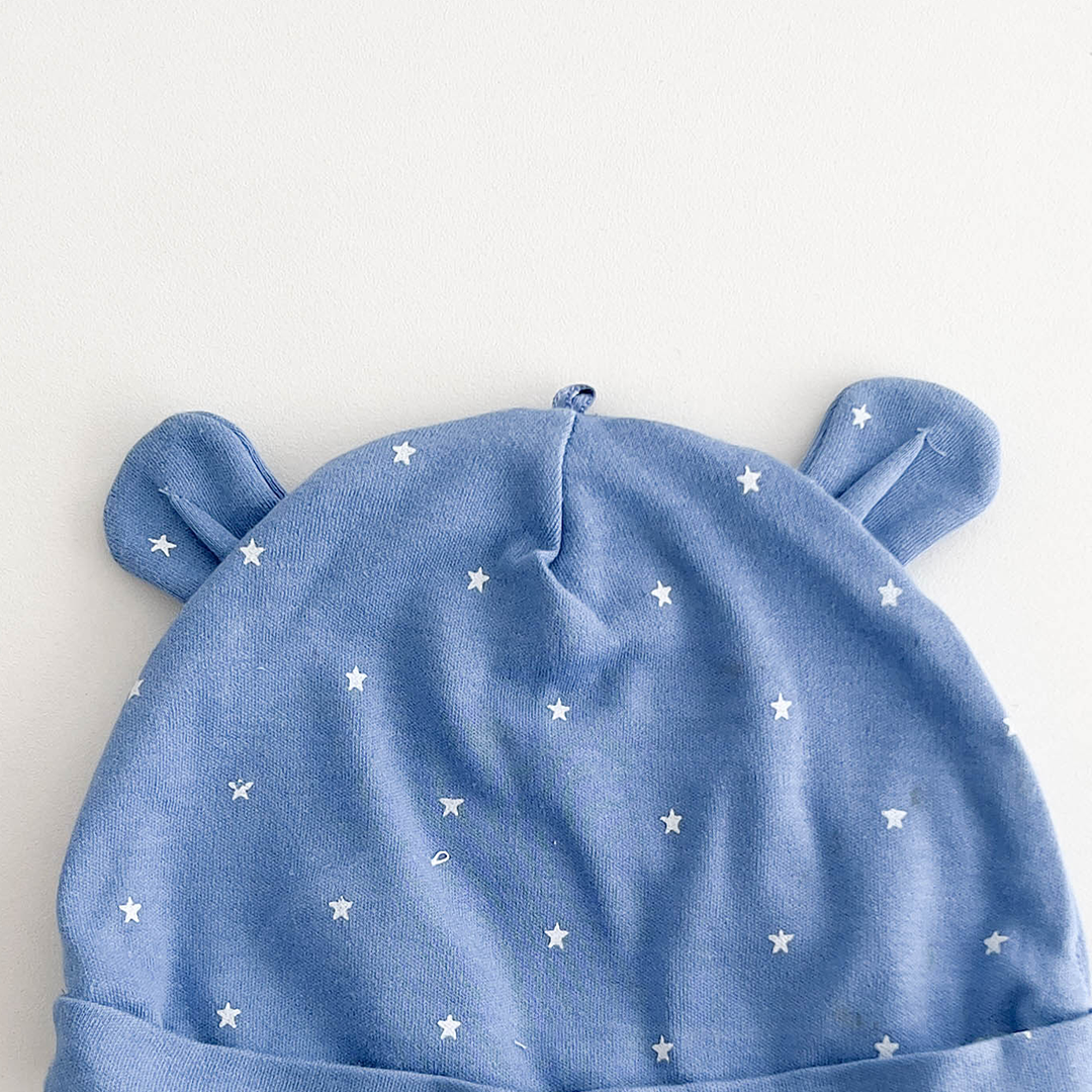 BLUE STAR PRINTED CAP