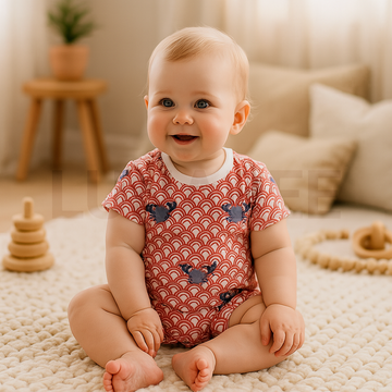 CRAB PATTERNED JUMPSUIT