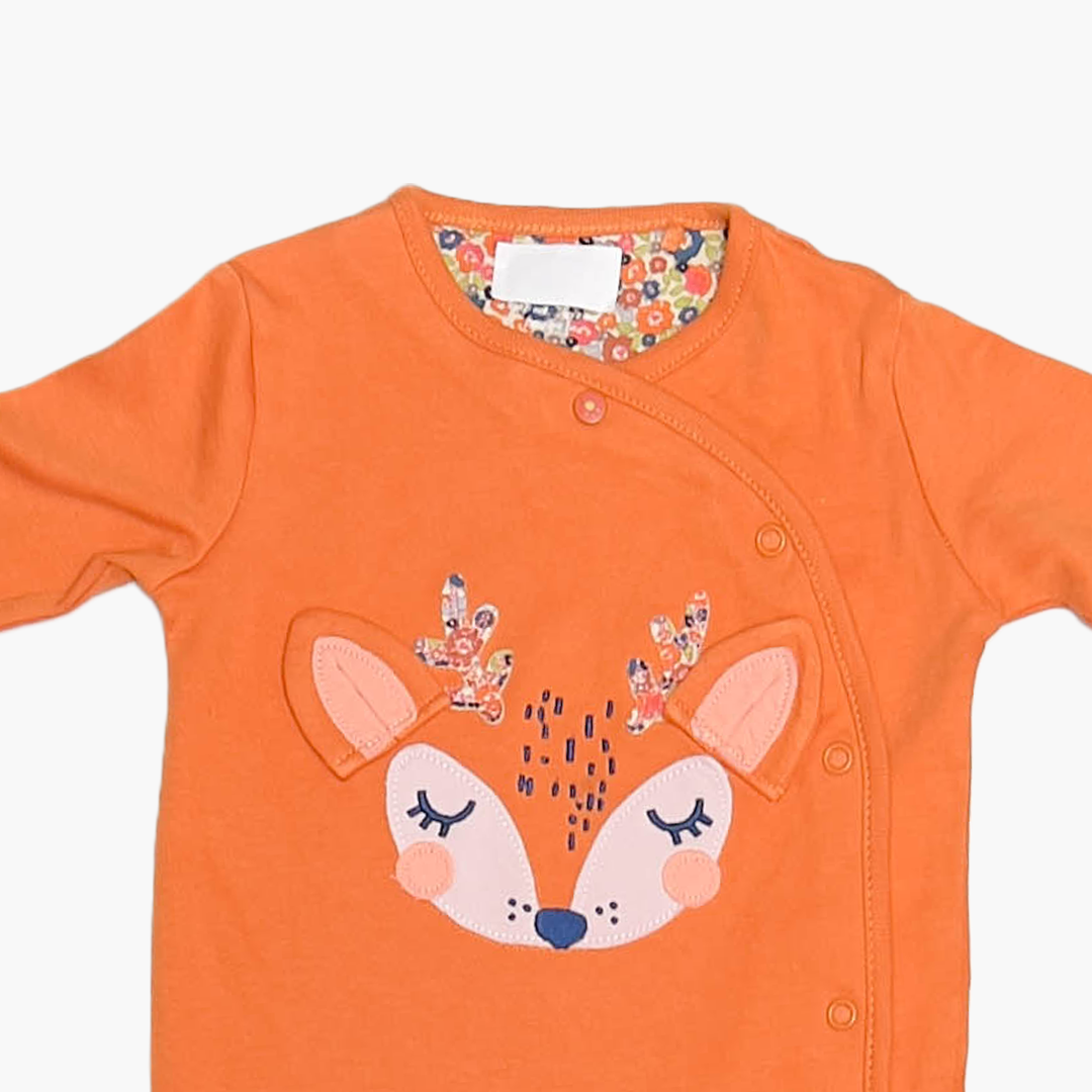 BURNT ORANGE SLEEPSUIT