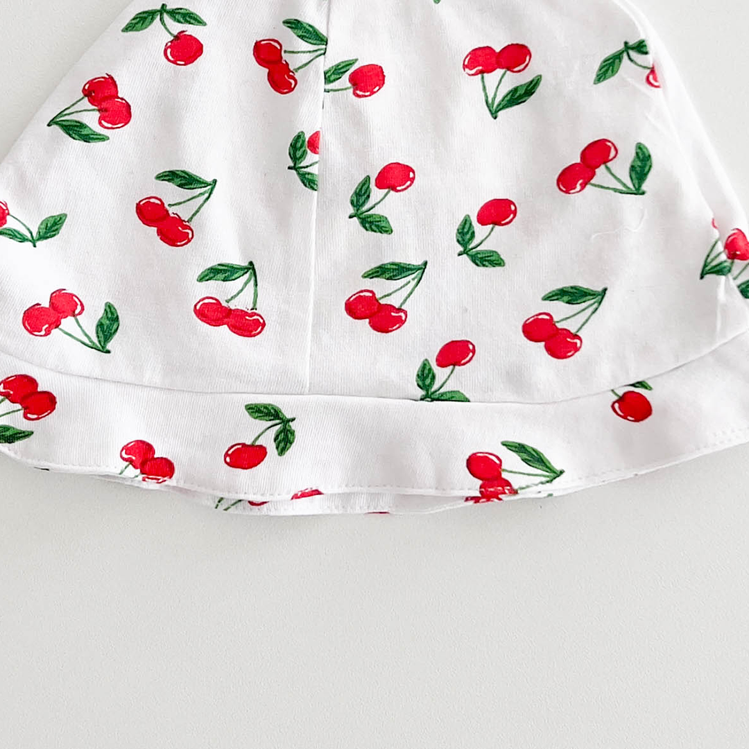 CHERRY PRINTED CAP