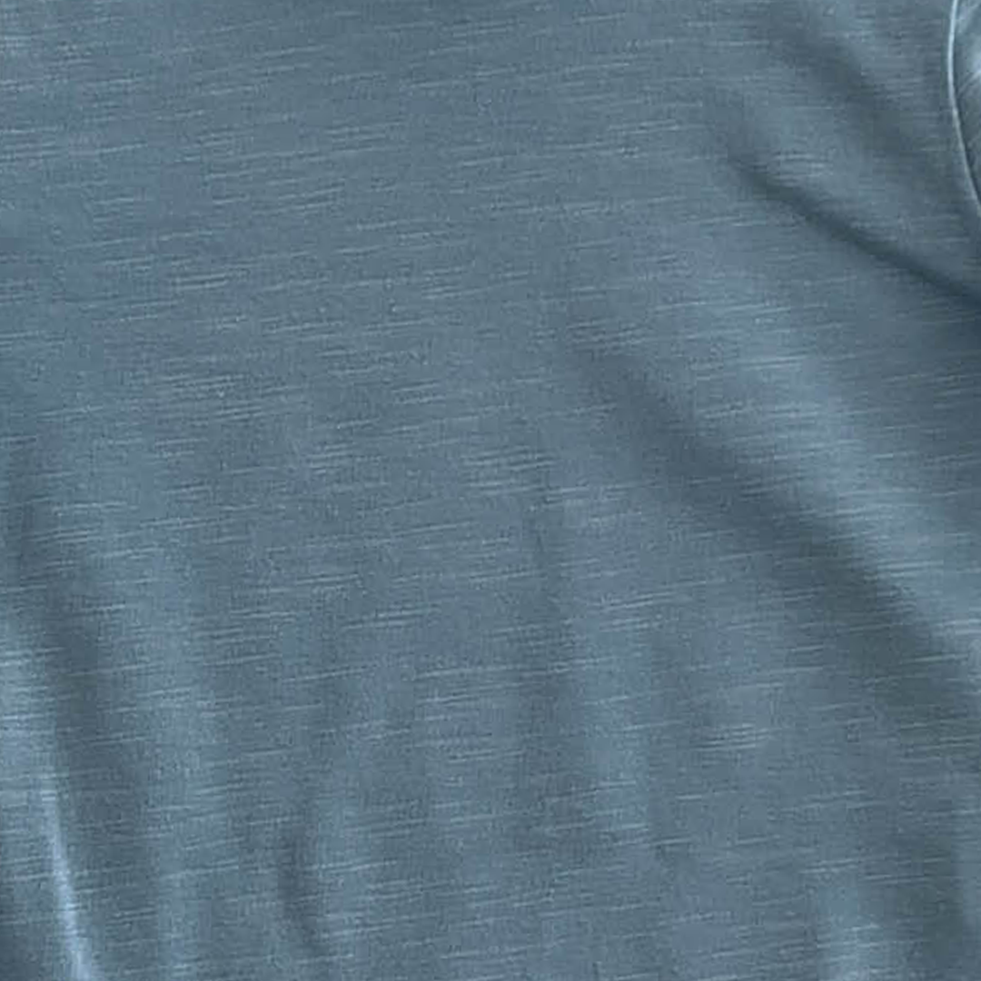 BLUE PLAIN COTTON ONESIE