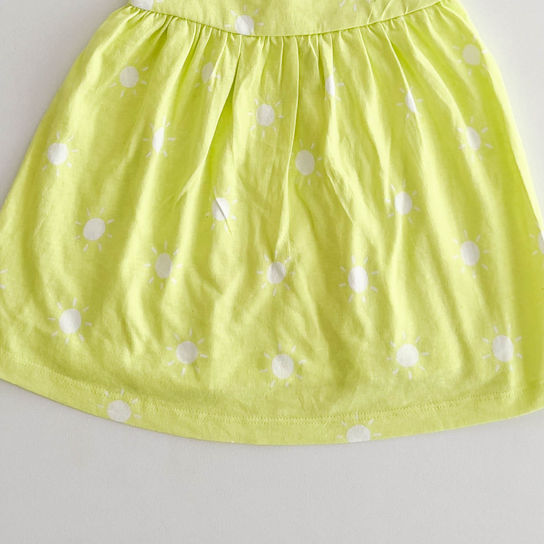 CARTER'S FLUORESCENT CROSS SLEEVE FROCK