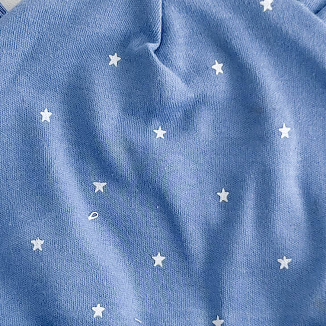 BLUE STAR PRINTED CAP
