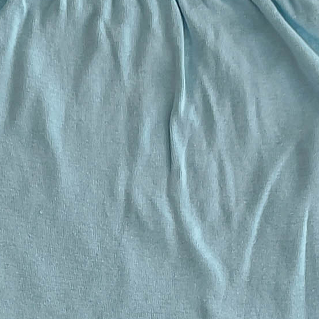BLUE COTTON PANTS WITH SCOKS