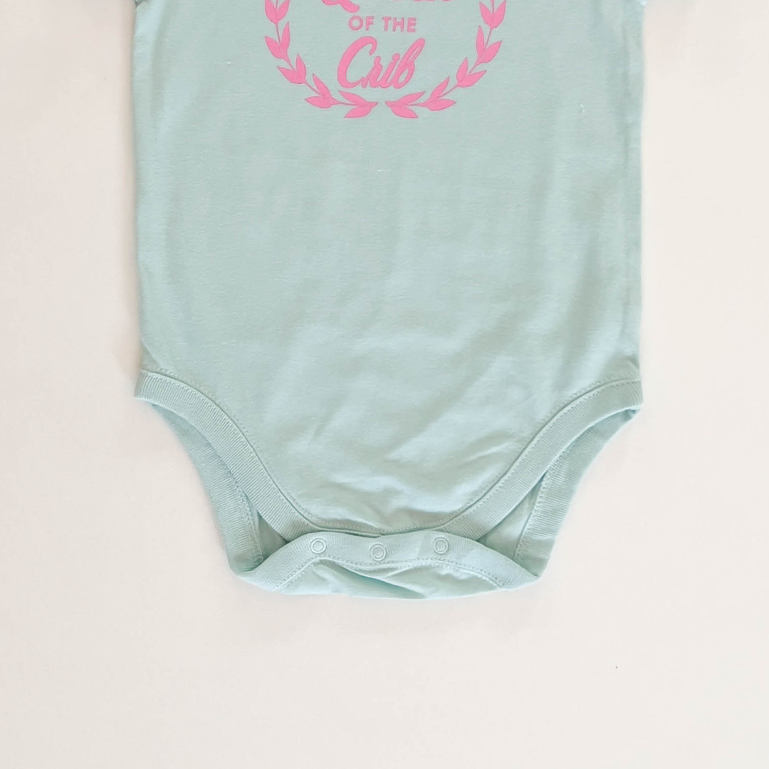 BLUE PRINTED ONESIE