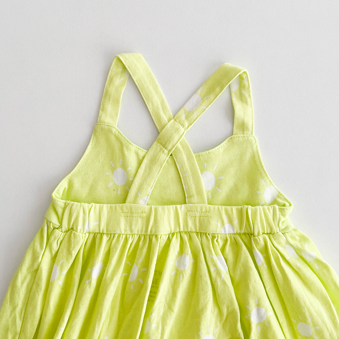 CARTER'S FLUORESCENT CROSS SLEEVE FROCK