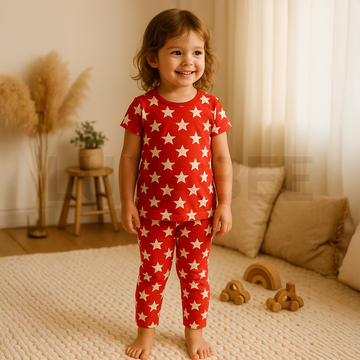 Star printed co ord set