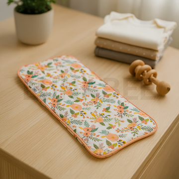 FLORAL PATTERNED BURP CLOTH