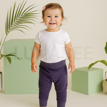 NAVY BLUE KNIT PANTS