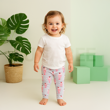 BLUE ICE CREAM PRINT PANT