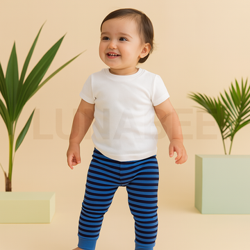 BLUE BLACK STRIPED PANT