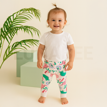 PRINTED COTTON PANTS