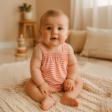 STRIPED FANCY ONESIE