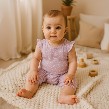 LAVENDER PRINTED JUMPSUIT