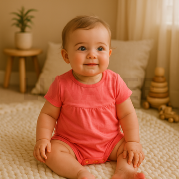 PUNCH PINK PLAIN JUMPSUIT