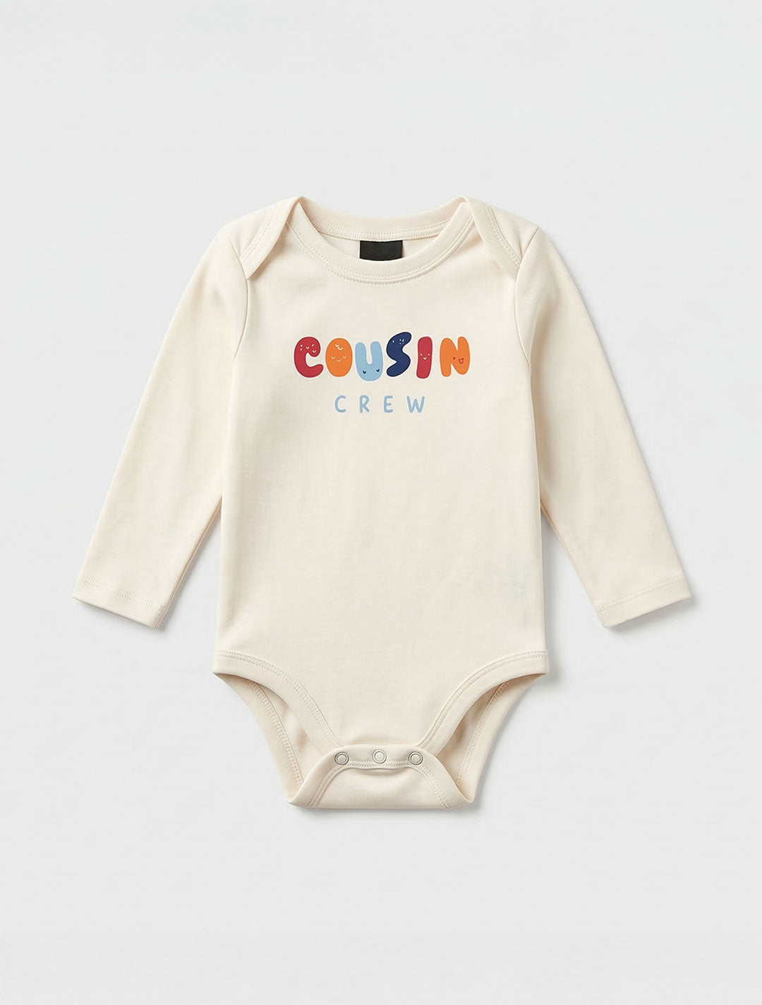 OFF WHITE PRINTED ONESIE