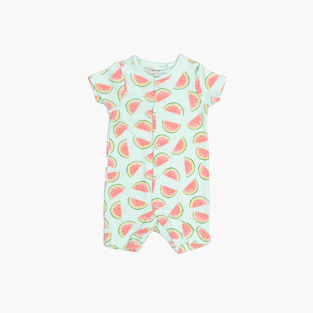 WATERMELON PRINTED JUMPSUIT