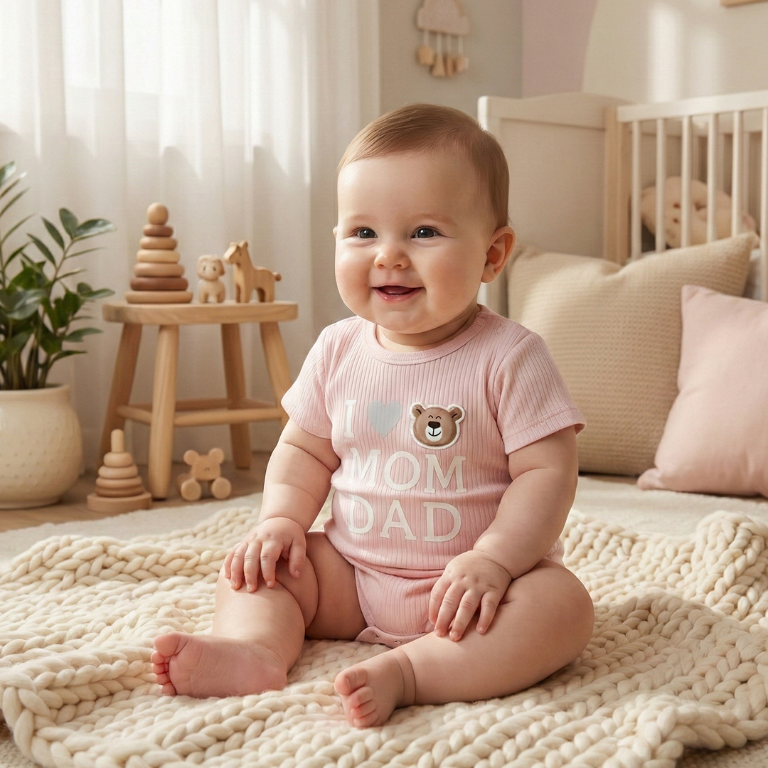 BEAR UNISEX RIBBED JUMPSUIT