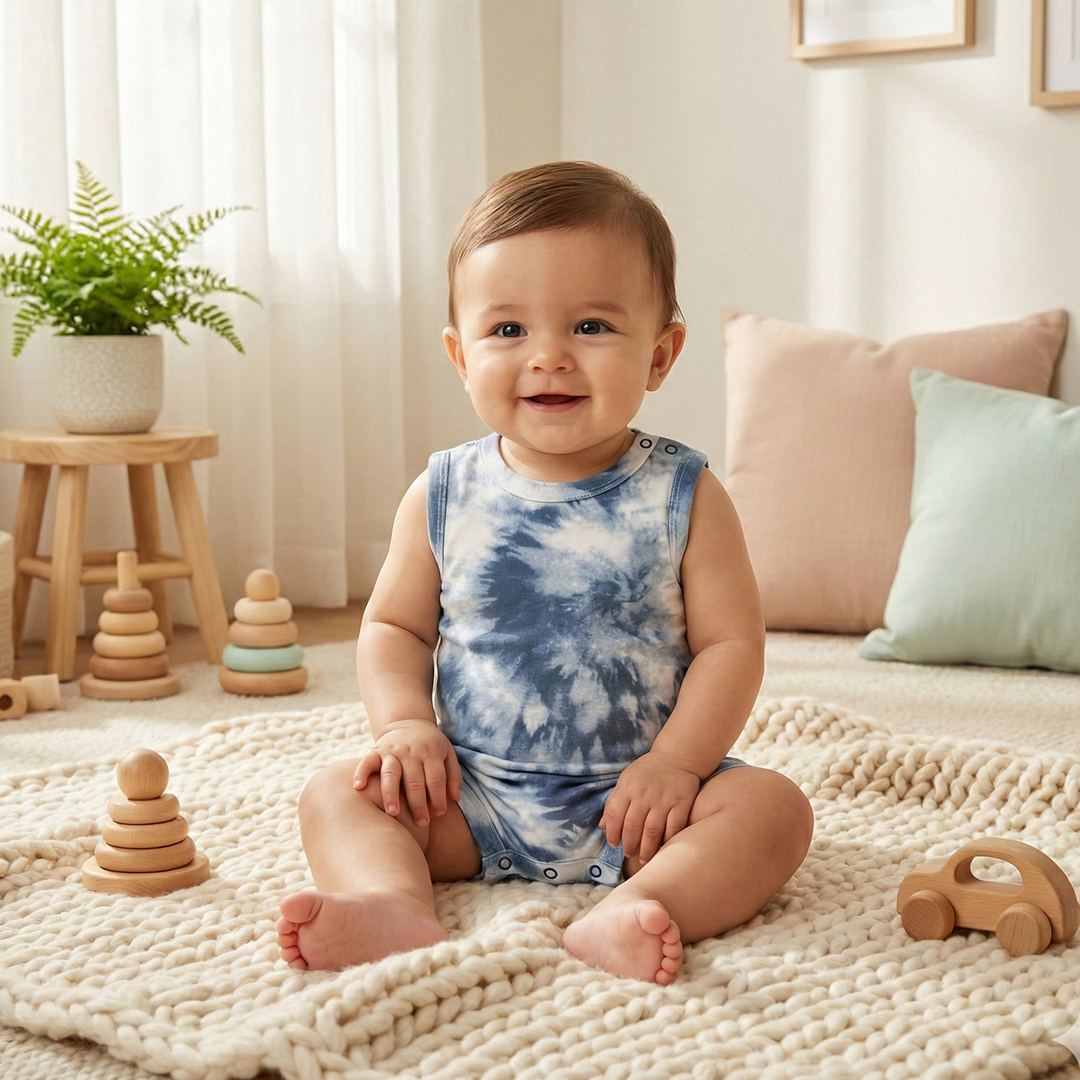 NAVY BLUE DIED JUMPSUIT