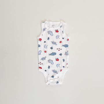 SEA PRINTED ONESIE