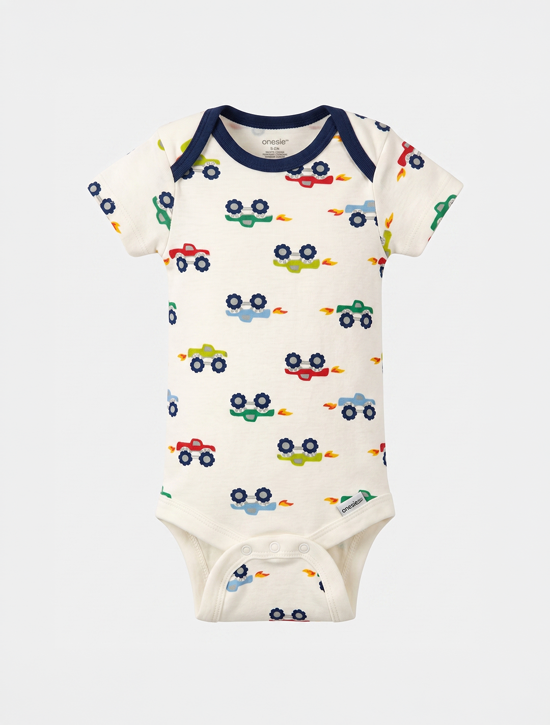 CAR PRINTED ONESIE