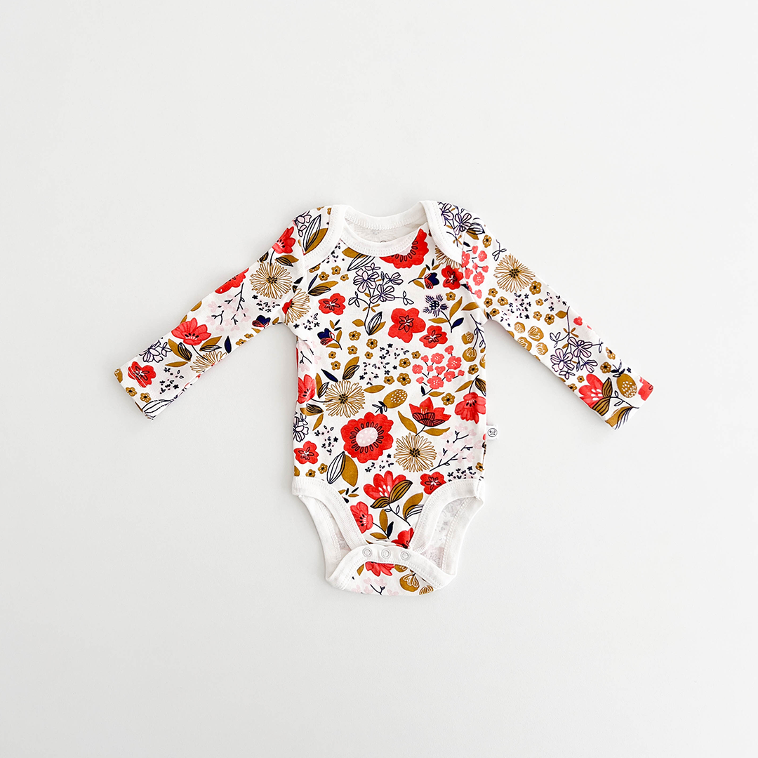 FLORAL FULLSLEEVE ONESISE