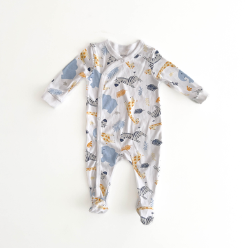 MAX ANIMAL PRINTED SLEEPSUIT