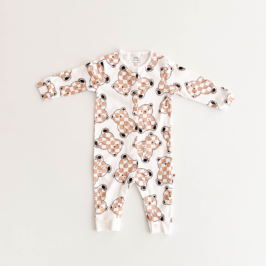 TEDDY BEARS PRINTED ROMPER