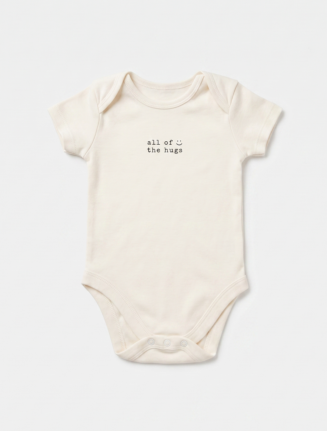OFF WHITE PRINTED ONESIE