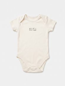 OFF WHITE PRINTED ONESIE