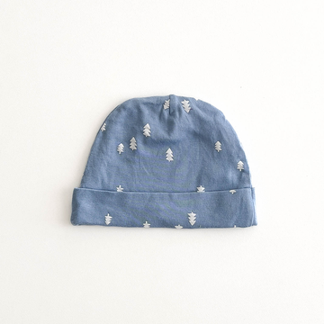 BLUE PRINTED CAP